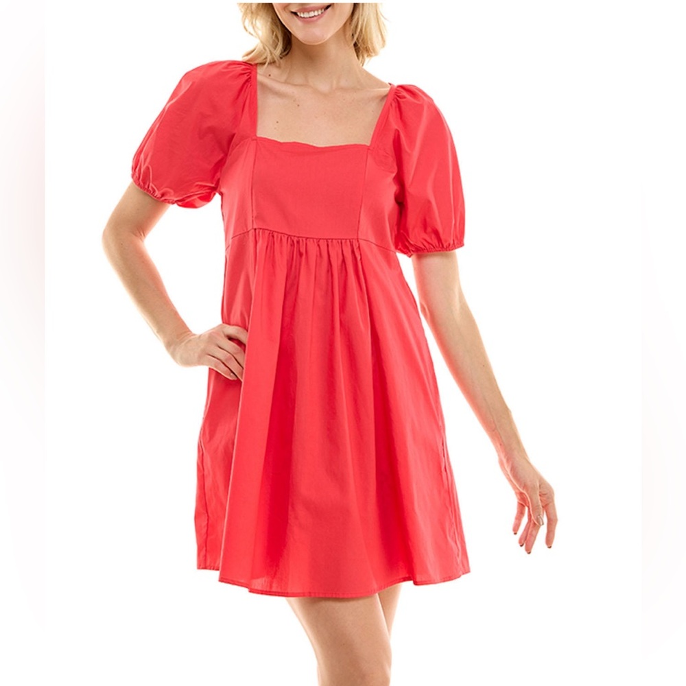 Draper James Ladies Square Neck Puff Sleeve Dress